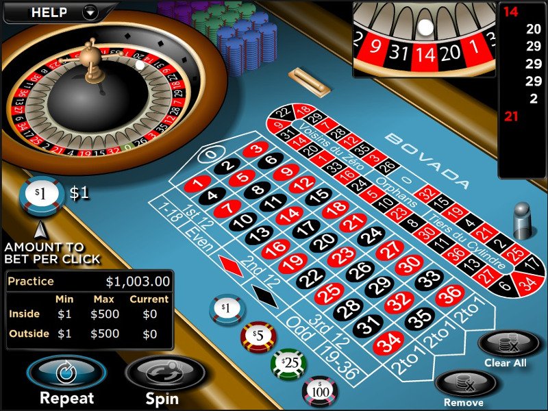 play for fun roulette online